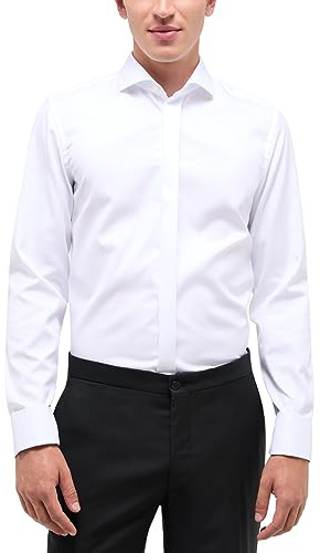 ETERNA Male Cover Shirt unifarben Slim FIT