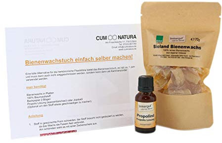 Imkergut Bienenwachstücher selber basteln | Set mit Propolis & Anleitung