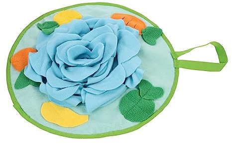 Housoutil Futtermatte Für Kaninchen Schnüffelmatte Für Hamster Futtermatte Für Kleintiere Futterspender Für Kaninchen rutschfeste Unterseite Einfach Zu Reinigen Hochwertige Materialien Robus