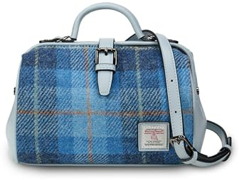 Islander The Medium Doctor Bag for Women, Harris Tweed & Vegan Leather