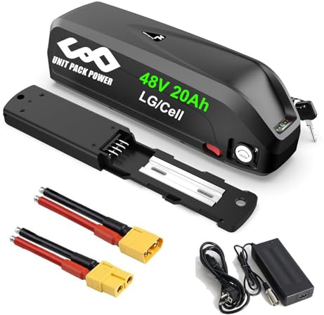 UPP 48 volt elcykelbatteri 20ah för 1 500 watt 750 watt 1 000 watt främre motor bakre motorhubb motorcykelbatteri för ebike hjulsats Bafang Bbs02b BBSHD batteri