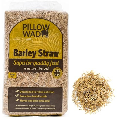 STAR SUPPLIES Unchopped Soft Barley Straw Bedding For Animals