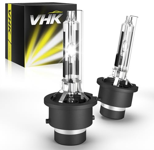 VHK for Lexus ES300 ES330 HID Xenon Headlight Bulbs D2R Low Beam Only 2000 2001 2002 2003 2004, ES 300 330 Dipped Lights, 6000K Bright White 35W OEM D2RC1 Replacement, Not Fit Halogen, 2 Pack