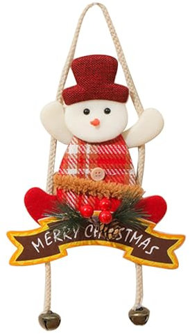 Weihnachtsmann- -Glockendekorationen, Weihnachtsbaum-Ornamente Zum Aufhängen, Weihnachtsglocken Für Weihnachtsbaumdekorationen, Türdekoration, Weihnachtliche Hängende Heimdekoration