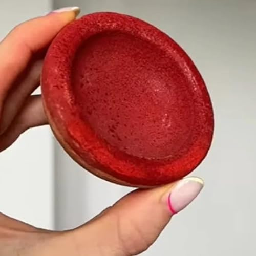 Aker Fassi Marokkanische Lippenfarbe, natürliches Pigment, langanhaltend, für Lippen und Wangen, tiefrot