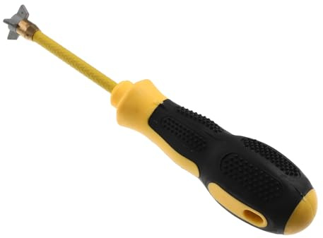 Uonlytech 1pezzi Strumento Rimozione Fughe Acciaio Tungsteno Per Pulizia Piastrelle Raschietto Per Fughe e Caulk Stretti e Difficili Da Raggiungere