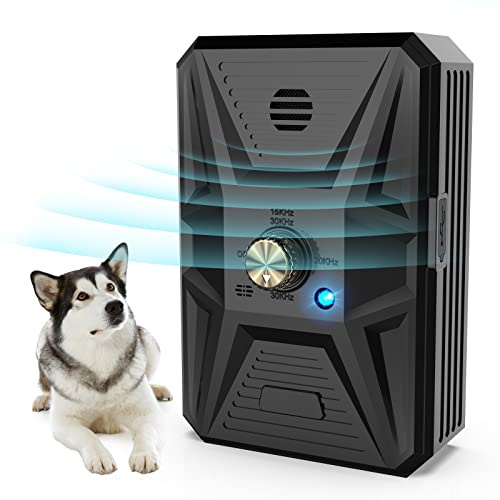 Anti Bell Gerät,3 Frequenzen Antibell für Hunde,IPX45 Ultraschall Anti Bell Gerät ​Bellenstopper Hund,Antibell Gerät Hund,33Ft Reichweite Antibell Ultraschall Gerät für Hunde,Anti-Bell-Mittel Hunde