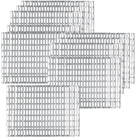 Ujjdwiurgh Fogli per barbecue da campeggio e all'aperto, usa e getta, in alluminio, confezione da 10, perfetti per griglie del parco pubblico