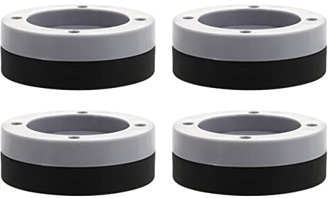 4pcs Washing Machine Foot Pads Anti-Vibration Rubber Feet Mat Anti-Walk Pad Non-slip Fixed for Washer and Dryer