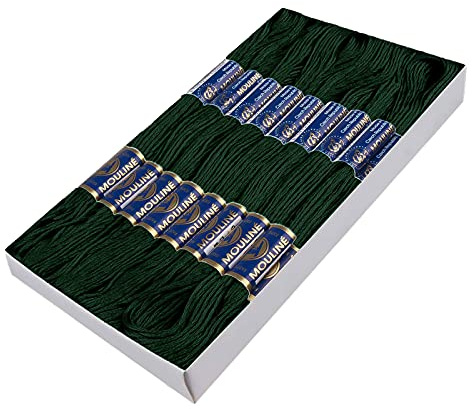 24 Docken Stickgarn je ca. 8m / Sticktwist 100% Baumwolle Stickerei verschiedene Farbwahl