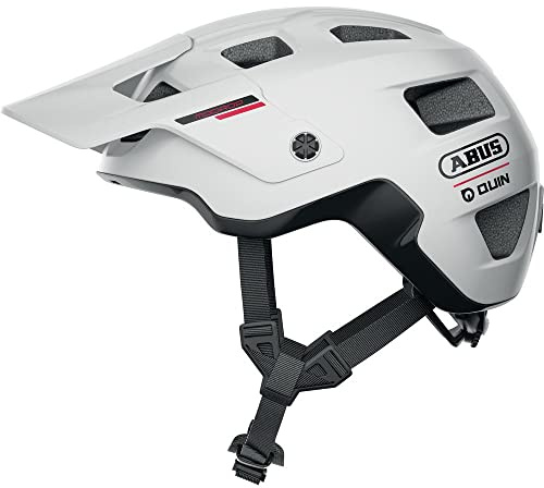 ABUS Casque MTB MoDrop QUIN - casque de vélo intelligent avec Bluetooth®, détection de collision & système d'alarme SOS pour VTT - unisexe