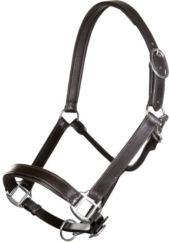 HKM Economic Lederhalfter 2400 Braun Warmblut