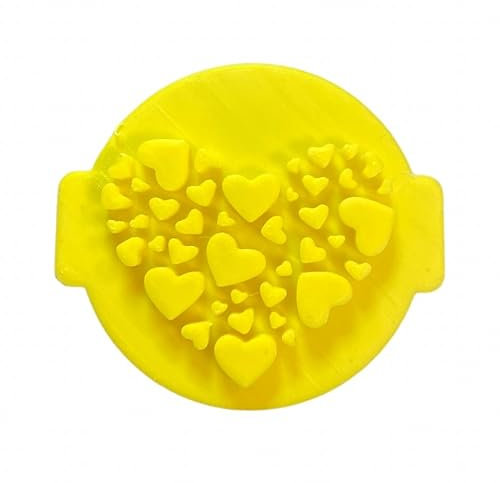 The Cookie Cutter Hub Love Heart Embosser No 101 /Stamp for Cupcakes Fondant Icing Clay Cake Baking Decoration