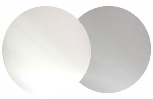 BrandNewCake® Tortenunterlage Weiß/Silber - Runde Ø 30cm - Tortenkarton - 10 Stück - Perfekt für Hochzeitstorten und Geburtstagskuchen