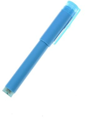 Stylo de contrefaçon d'argent avec lampe UV, détecteur de faux billets, stylo testeur de contrefaçon pour les principales devises internationales (bleu)