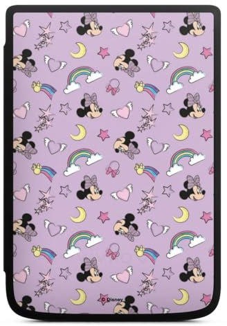 Coque pour liseuse Compatible avec Vivlio Touch HD Plus Etui pour liseuse Protection pour liseuse Disney Motifs Minnie Mouse