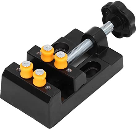 Morsa per Trapano, Strumento di Serraggio per Morsetto Banco per Macchina in Lega di Alluminio per la Lavorazione del Legno