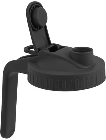 Warmhm Couvercle De Bocal à Large Ouverture Pour Thé Glacé Boisson Rafraîchissante Café Glacé Avec Couvercle Rabattable Et Bec Verseur