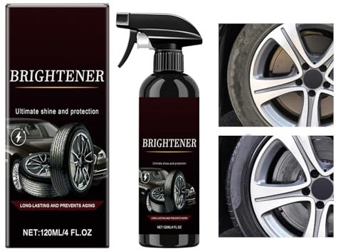 Huxibai Agent De Revêtement De Pneus | Pulvérisation Portable Haute Brillance Pour Pneus - Solution Rapide Entretien Pneus Durable Pour Lavage Extérieur Voiture Moto Camion Véhicules