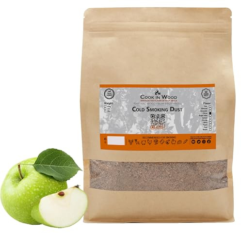 Serrín de Madera para ahumar Sabor Orange -Cook In Wood-1Kg BBQ, parillas y Ahumado