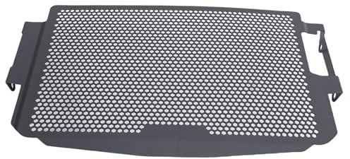 Akozon Protector de Radiador de Motocicleta, Cubierta de Rejilla Protectora de Tanque de Agua de Metal Negro con Ventilación Mejorada, para Reemplazo MT 09 V4 2024