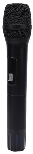 KIMISS Jouet Accessoire de Microphone – Micro Vocal simulé Léger pour Les Fêtes Costumées et la Pratique du Spectacle.