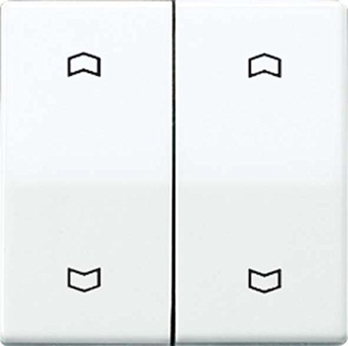 Jung AS591-5MPWW Wippe für Taster BA 2-Fach