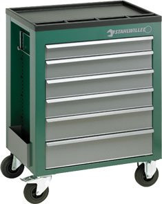 Stahlwille 81160001 – Werkstattwagen 93 g grün