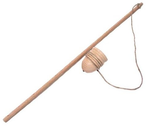 Bartl 103162 Peitschenkreisel aus Holz