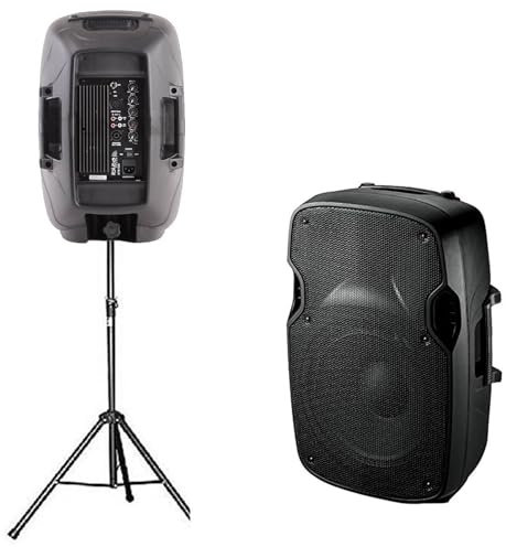 Enceinte Sono MOULEE Active 12/30cm -XTK 12 A 500W + Pied