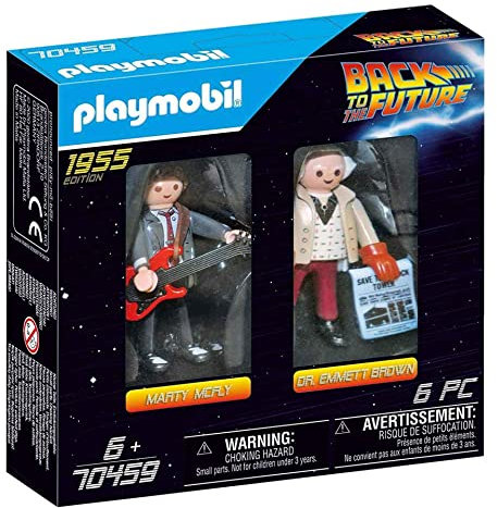 PLAYMOBIL Back to The Future 70459 Marty McFly und Dr. Emmett Brown, Ab 6 Jahren