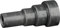 Mehrstufiger Adapter aus Weichgummi Ø 15/17 mm - Ø 20-24/25-32 - 40 mm