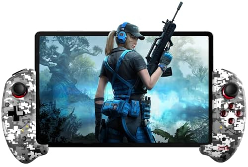 Joso Wireless Controller für Android, iOS, PC, Game Controller für iPhone, iPad, Tablet Play COD Mobile, Genshin Impact, Minecraft, Kompatibel mit Samsung Galaxy, Xiaomi, Oppo, OnePlus - Direct Play