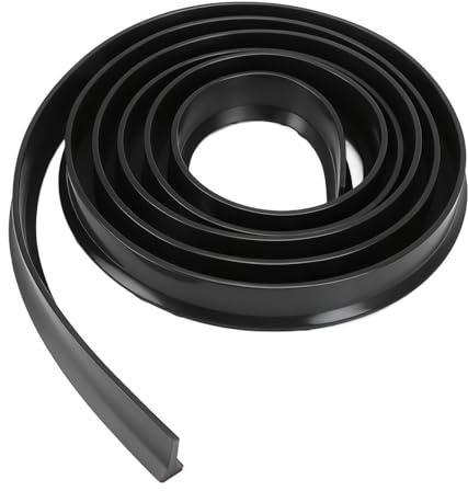 Tissting Joint Porte Douche 3 Mètres/9.8 Pieds Auto-adhésif TPE Flexible Pliable - Barrière de Douche pour Salle de Bain Baignoire Évier Séparation Humide et Sèche Facile à Installer et à Utiliser