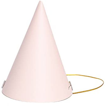 Anevous 12 Stück Party Deko Partyhüte, Geburtstag Partyhüte Set, Party Kegel Hüte zum Geburtstag, Geburtstag Krone Kopfschmuck für Familienfeiern Accessories Foto Requisiten Deko,Weiß