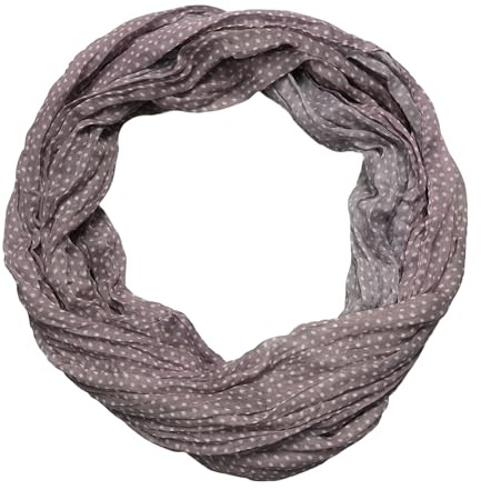 beybey® zarter Damen Loop Schal aus einem sehr feinen Material aus Seide und Baumwolle und in exkluisve Farben.