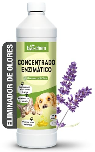 bio-chem Limpiador enzimático de 1L para los olores de los animales