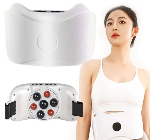 Elektrischer kabelloser Bauchmassagegerät für Fettverbrennung und Verdauung, Kabelloser Schlankheitsgürtel, Bauchmuskeltrainingsgürtel, Elektrischer Gürtel, Massage Schlankheitsgürtel