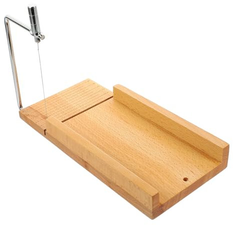 Mobestech Trancheuse à Fromage Fil Acier Inoxydable Avec Manche Bois Ergonomique Outil Coupe-fromage Pratique Pour Fromage Beurre Et Légumes