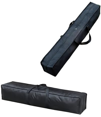 Copechilla Sac Canne a Peche 120X15X15CM avec poignée Canne à pêche et matériel de pêche Sac de Rangement imperméable Épaissi Fourreau Canne a Peche avec Fermeture éclair latérale