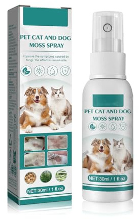 GNAUMORE Mascota Heridas de Cicatrizante Spray,Spray de Heridas para Perros y Gatos,Cuidado de la Piel y Heridas para Mascotas,Limpieza y Cuidad