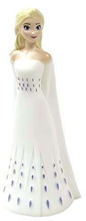 Lexibook Frozen 2 LED nattlampa för barn, färgförändring, mjukt ljus, batterier, vit, NLJ01FZ1LXB