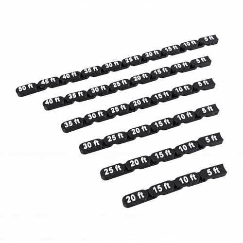 VELATEMOR Règle de Mouvement Articulée, Outil de Règle de Chaîne Flexible pour les Jeux de Table avec Conception de Grille de 1 Pouce et Construction Portable