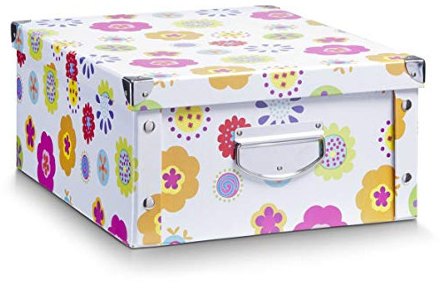 Zeller 17853 Aufbewahrungsbox Kids, Pappe, ca. 40x33x17 cm