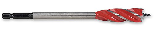 Armeg WWB13.0T 13.0 mm Wood Beaver Drill Bit - Red/Grey