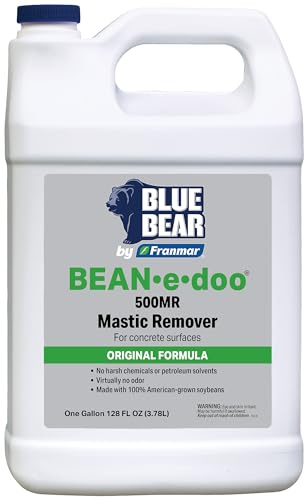 Blue Bear 500MR: BEAN-e-doo Mastic and Adhesive Remover for Concrete 1 Gal