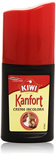 Kiwi Kanfort Crema Reparadora y Renovadora del Color del Calzado con Autoaplicador, Incolora, 50 Mililitros