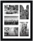 Americanflat Collage Marcos de Fotos 28x36cm - Apertura 5 Piezas de 10x15cm de MDF Negra con Vidrio Resistente, Juego de Marcos de Pared y Mesa - Hogar, Oficina, Galería