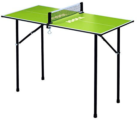 Joola Unisex – Erwachsene Mini Tischtennisplatte 19104, Green, 90х45х76