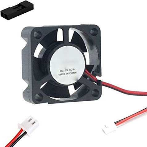 Lruirui-Motor Dc 1Pcs 3010 Dual Ball Bearing Brushless DC Motor, Fan With Wires And XH2.54 PH2.0 Header, Black 5V/12V/24V 30*30*10mm, DIY Driver Parts ( Speed(RPM) : XH2.54 Header , Voltage(V) : 5V )